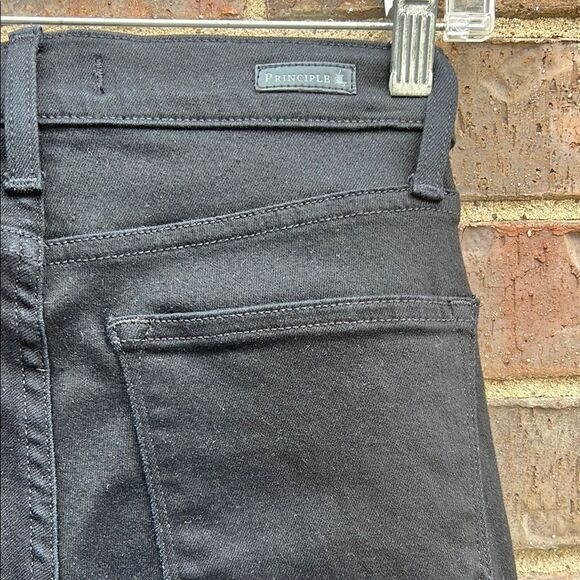 Principle Denim Innovators American Made Black Skinny Jeans Full-Length 24 - Picture 9 of 14